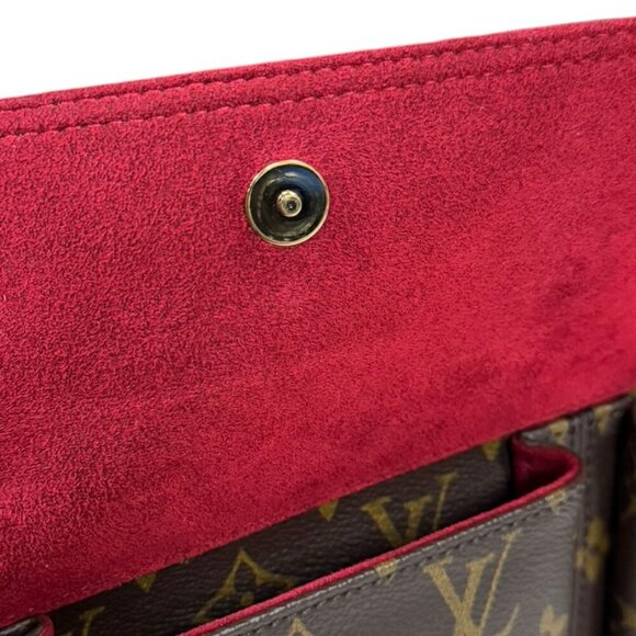 LOUIS VUITTON Brown Monogram Canvas Shoulder Bag - Picture 13 of 15